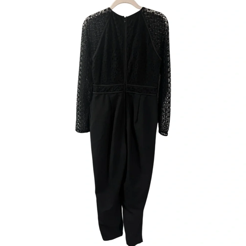 ASOS Black Lace Jumpsuit - Picture 9 of 12